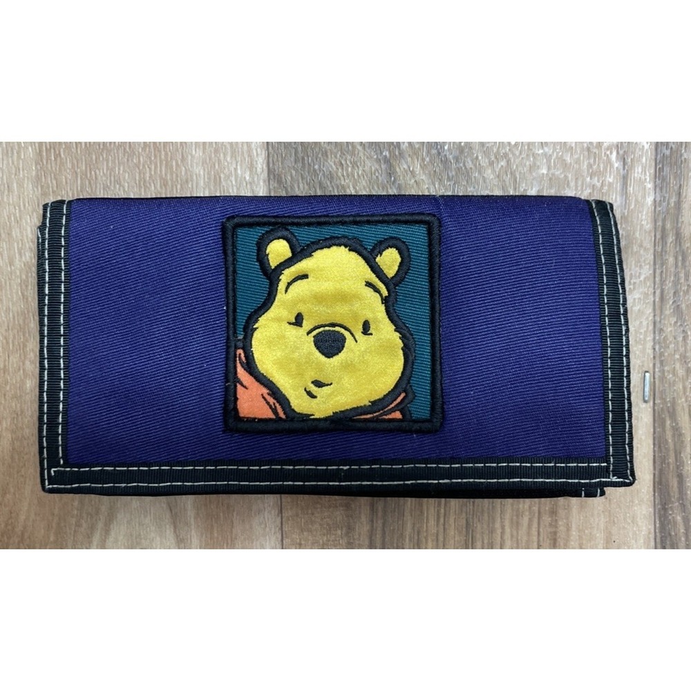 Disney‎ Winnie The Pooh Trifold Wallet Purple